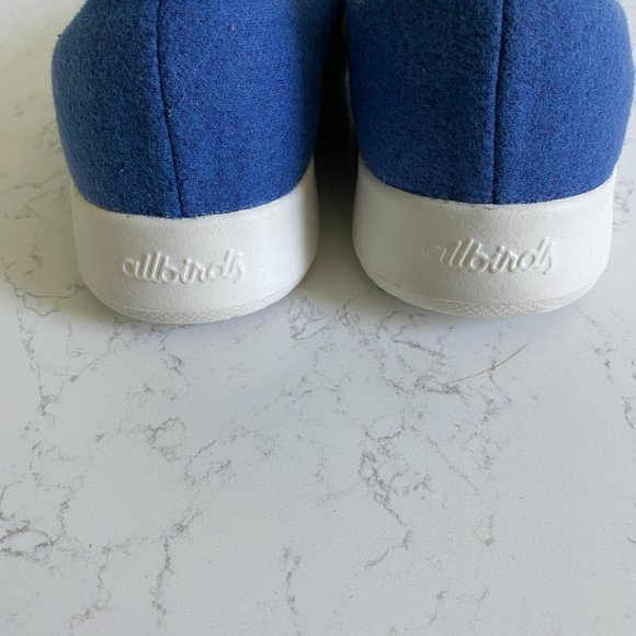 NWT Allbirds Limited Edition Hazy Cobalt Women’s Wool Runners Sneakers Size 7 - Picture 7 of 12